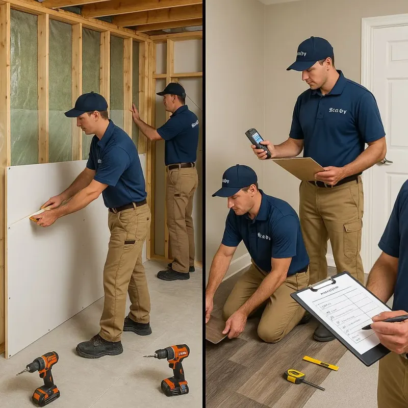 Repairs and Reconstruction process in Holt, MI